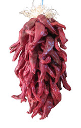 The measurement is the chile portion of the ristra only. There is an additional 5" -7" of string above the ristra that is used for hanging it. The measurement is the chile portion of the ristra only. There is an additional 5" -7" of string above the ristra that is used for hanging it.