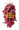 The measurement is the chile portion of the ristra only.  There is an additional 5" -7" of string above the ristra that is used for hanging it.
