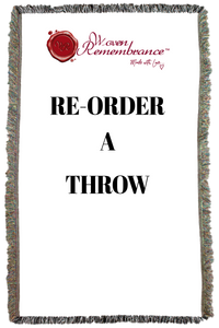 Re-Order Woven Throw