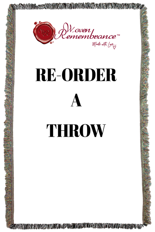 Re-Order Woven Throw