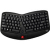 Adesso Tru-Form Media 3150 - 2.4 GHz Wireless Ergo Trackball Keyboard WKB-3150UB