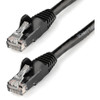 StarTech.com 14ft CAT6 Ethernet Cable - Black Snagless Gigabit - 100W PoE UTP 650MHz Category 6 Patch Cord UL Certified Wiring/TIA N6PATCH14BK