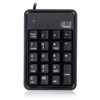 Adesso 19-Key Mechanical Keypad with 3-Port USB Hub AKB-600HB