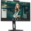 AOC Q27P3CW 27" Class Webcam UW-UXGA LCD Monitor - 16:9 - Textured Black Q27P3CW