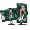 AOC Q27P3CW 27" Class Webcam UW-UXGA LCD Monitor - 16:9 - Textured Black Q27P3CW