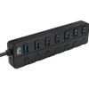 Adesso 7-ports USB 3.0 Hub with 5V2A Power Adaptor AUH-3070P