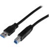 StarTech.com 1m (3ft) Certified SuperSpeed USB 3.0 (5Gbps) A to B Cable - M/M USB3CAB1M
