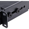 StarTech.com 1U 4-Post 19.5 to 38in Adjustable Mounting Depth Vented Rack Mount Shelf - Heavy Duty Fixed Rack Shelf - 330lbs / 150kg - 27.5in Deep ADJSHELFHDV