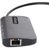 StarTech.com USB C Multiport Adapter, 4K 60Hz HDMI HDR10 Video, 3 Port 5Gbps USB 3.2 Hub, 100W PD PassThrough, GbE, Mini Travel Dock 127B-USBC-MULTIPORT
