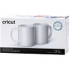 cricut Ceramic Mug Blank, White - 12 oz/340 ml (2 ct) 2007821