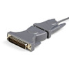 StarTech.com USB to Serial Adapter - 3 ft / 1m - with DB9 to DB25 Pin Adapter - Prolific PL-2303 - USB to RS232 Adapter Cable ICUSB232DB25