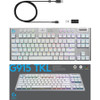 Logitech G915 TKL Tenkeyless Lightspeed Wireless RGB Mechanical Gaming Keyboard 920-009660