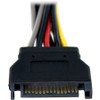 StarTech.com 6in SATA Power Y Splitter Cable Adapter PYO2SATA