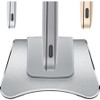 SIIG Aluminum Vertical Laptop Stand For 13" to 15" Macbooks & Laptops CE-MT2R12-S2