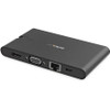 StarTech.com USB C Multiport Adapter - USB Type-C Mini Dock with HDMI 4K or VGA Video - 100W PD Passthrough, 3x USB 3.0, GbE, SD & MicroSD DKT30CHVSCPD