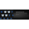 Adesso 3-Color Illuminated Compact Multimedia Keyboard AKB-120EB