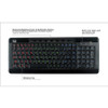 Adesso 3-Color Illuminated Compact Multimedia Keyboard AKB-120EB