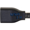 C2G USB C to USB A Adapter - USB C to USB Adapter - 5Gbps - Black - M/F 28868