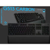 Logitech G513 CARBON LIGHTSYNC RGB Mechanical Gaming Keyboard with GX Brown switches (Tactile) 920-009322