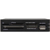 StarTech.com 3.5in Front Bay 22-in-1 USB 2.0 Internal Multi Media Memory Card Reader - Black 35FCREADBK3