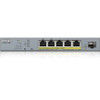 ZYXEL 5-port GbE Smart Managed PoE Switch with GbE Uplink GS1350-6HP