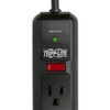 Tripp Lite by Eaton Protect It! 7-Outlet Surge Protector, 12 ft. Cord, 1080 Joules, Diagnostic LED, Black Housing TLP712B