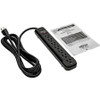 Tripp Lite by Eaton Protect It! 7-Outlet Surge Protector, 12 ft. Cord, 1080 Joules, Diagnostic LED, Black Housing TLP712B