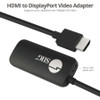 SIIG HDMI to DisplayPort 1.2 4K 60Hz Converter Adapter CB-H21811-S1