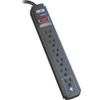 Tripp Lite by Eaton Protect It! 6-Outlet Surge Protector, 15 ft. Cord, 790 Joules, Black Housing TLP615B