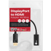 SIIG DisplayPort to HDMI Adapter 4K/30Hz CB-DP1T12-S1