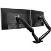 StarTech.com Dual Monitor Arm, USB Hub and Audio Ports in Base, Monitors up to 32" (17.6lb/8kg), VESA Monitor Stand Desk Mount ARMSLIMDUO