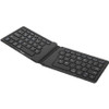 Targus Ergonomic Foldable Bluetooth Antimicrobial Keyboard AKF003US