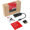 SIIG USB 3.0 to DVI/VGA Pro adapter - 1080p - USB 3.0 5 Gbps - included DVI to VGA adapter JU-DV0112-S3