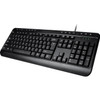 Adesso Spill-Resistant Multimedia Desktop Keyboard (USB) AKB-132UB