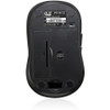 Adesso iMouse S80B - Wireless Fabric Optical Mini Mouse (Black) IMOUSE S80B