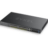 ZYXEL 24-port GbE L2 PoE Switch with GbE Uplink GS2220-28HP