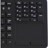 Adesso Antimicrobial Waterproof Touchpad Keyboard AKB-270UB