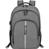 Mobile Edge Commuter Carrying Case Rugged (Backpack) for 15.6" to 16" Notebook, Travel Essential - Gray MEBPC2
