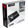 Kingston KC600 512 GB Solid State Drive - 2.5" Internal - SATA (SATA/600) SKC600/512G