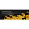 Adesso Luminous 4X Large Print Multimedia Desktop Keyboard AKB-132UY