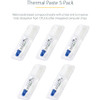 StarTech.com Thermal Paste, Pack of 5 Syringes (1.5g/ea), Metal Oxide Heat Sink Compound, CPU Paste SILV5-THERMAL-PASTE