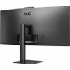 AOC CU34V5CW 34" Class Webcam UW-QHD Curved Screen LED Monitor - 21:9 - Black CU34V5CW