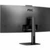 AOC CU34V5CW 34" Class Webcam UW-QHD Curved Screen LED Monitor - 21:9 - Black CU34V5CW