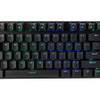 Adesso RGB Programmable Mechanical Gaming Keyboard with Detachable Magnetic Palmrest AKB-650EB