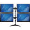 StarTech.com Quad Monitor Stand, Crossbar, Steel, Monitors up to 27" (17.6lb/8kg), VESA Monitor, Computer Monitor Stand, Monitor Arm ARMBARQUAD