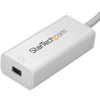 StarTech.com - USB-C to Mini DisplayPort Adapter - 4K 60Hz - White - USB Type-C to Mini DP Adapter - Thunderbolt 3 Compatible CDP2MDP