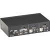 Black Box ServSwitch KVM Switch DT DisplayPort with USB and Audio, 2-Port KV9702A