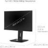 ViewSonic VG2755 27 Inch IPS 1080p Monitor with USB C 3.1, HDMI, DisplayPort, VGA and 40 Degree Tilt Ergonomics for Home and Office VG2755