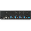StarTech.com 4 Port HDMI KVM Switch - 4K 30Hz - Dual Display SV431DHD4KU