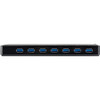 StarTech.com 7-Port USB 3.0 Hub plus Dedicated Charging Ports - 2 x 2.4A Ports - Desktop USB Hub and Fast-Charging Station ST93007U2C